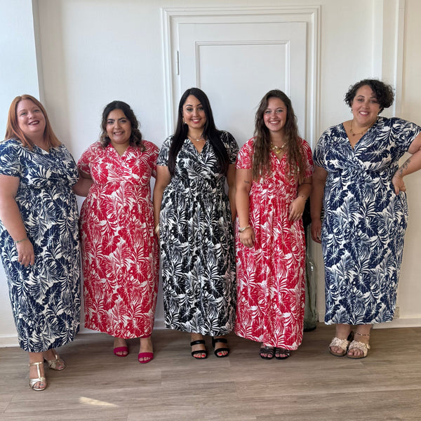Robe longue magique palmera