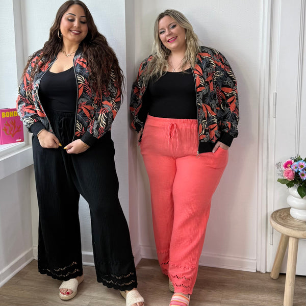 Veste bomber jungle multicolore