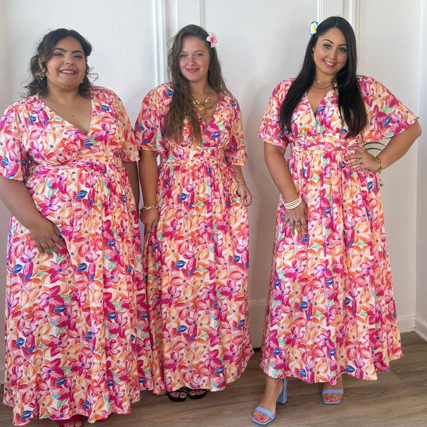 Robe longue capri bloom - édition limitée