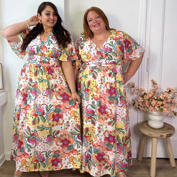 Robe longue évasion fleurie - réassort début juillet activez l’alerte ♥️