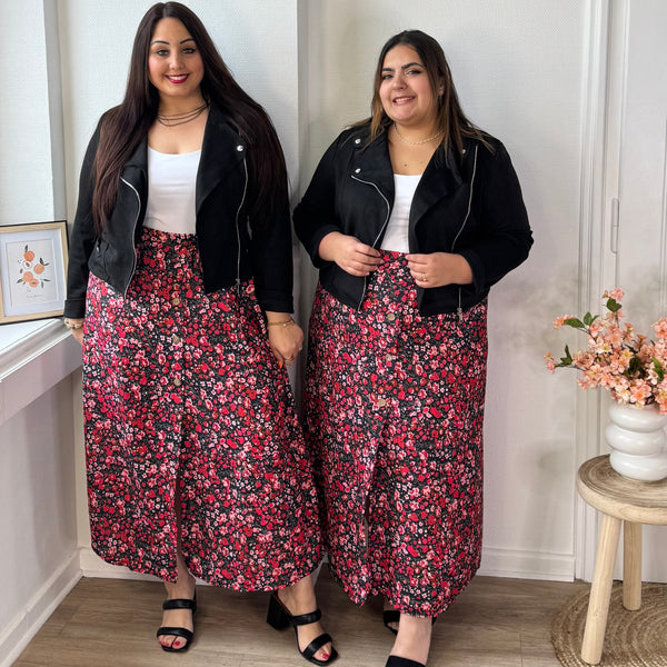Veste perfecto suédine noir