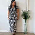 Robe longue magique palmera