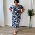 Robe longue magique palmera