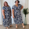 Robe longue magique palmera