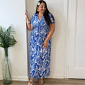 Robe longue magique palmera