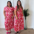 Robe longue magique palmera