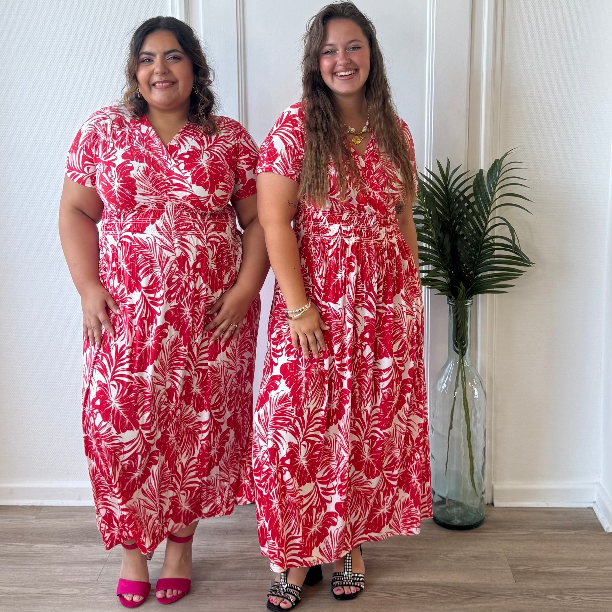 Robe longue magique palmera